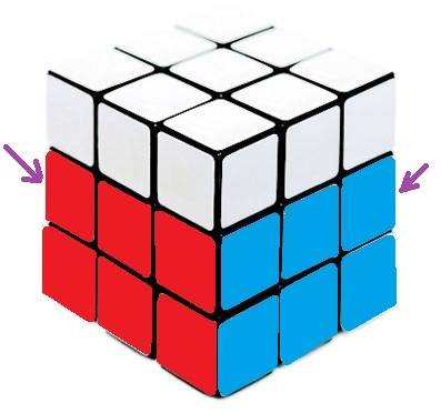 ヒント1：ピラミッドの形でRubikの立方体を収集する方法